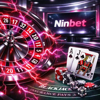 Live blackjack and lightning roulette table